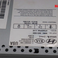 2017-2019 Hyundai Santa Fe Navi Radio Cd Player  Display Screen 96560-B8511NN5