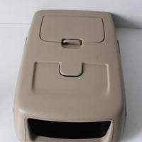 1999-2010 FORD F250 F350 OVERHEAD CONSOLE STORAGE TAN - BIGGSMOTORING.COM