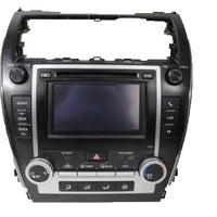 12-13 Toyota Camry Radio Cd Player Display Screen Climate Control 86140-06010 - BIGGSMOTORING.COM