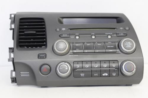 2006 Honda Civic Radio/Cd Player/Ac & Heat Control 39101-Sna-A010-M1 - BIGGSMOTORING.COM