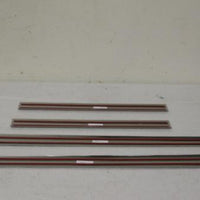 2007-2013 Avalanche Door Sill Plates Brushed Stainless Steel Front & Rear Set