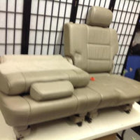 2003-2009 Toyota Sequoia Tan Third Row Seats - BIGGSMOTORING.COM