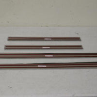 2007-2013 Avalanche Door Sill Plates Brushed Stainless Steel Front & Rear Set