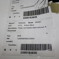 2005-2010 Jeep Grand Cherokee Right Passenger Power Mirror Oem - BIGGSMOTORING.COM