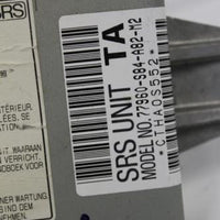 1998-1999 Honda Accord Air Bag Srs Control Module 77960-S84-A82-M2 - BIGGSMOTORING.COM
