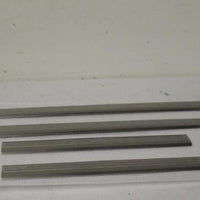 2007-2013 Avalanche Door Sill Plates Brushed Stainless Steel Front & Rear Set