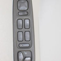 2000-2005 Cadillac Deville Driver Left Side Power Window Master Switch 25743667 - BIGGSMOTORING.COM