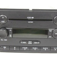 2006-2009 Ford Fusion Radio Stereo  6 Disc Changer Mp3 Cd Player 6E5T-18C815-Al - BIGGSMOTORING.COM