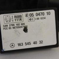 2001-2002 Mercedes Benz Ml320 W163  Engine Computer ECU & IGNITION + KEY SET - BIGGSMOTORING.COM
