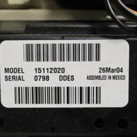 2003-2006 Tahoe Yukon Escalade Overhead Console Climate Control Unit 15112020 - BIGGSMOTORING.COM