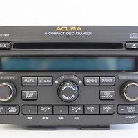 2005-2006 Acura Mdx Radio Stereo Am/ Fm 6 Disc Changer Cd Player 39100-S3V-A620 - BIGGSMOTORING.COM