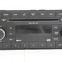 2007-2010 Dodge Avenger Radio Stereo 6 Disc Changer Climate Control