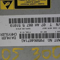 2004-2010 CHRYSLER DODGE JEEP  RADIO STEREO CD  PLAYER P05064071AG - BIGGSMOTORING.COM