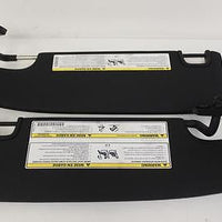 2009-2014 FIAT 500 SPORT FRONT PASSENGER & DRIVER SUN VISOR 04680652AA