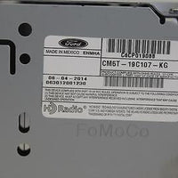 2012-2014 Ford Focus  Radio Stereo Mp3 Cd Player Receiver Cm5T-19C107-Kg