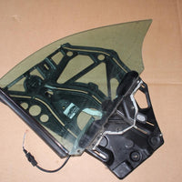 98-02 MERCEDES-BENZ CLK320 CLK430 REAR QUARTER WINDOW REGULATOR W/ GLASS RIGHT