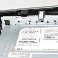 2012 HONDA CIVIC 28C6 RADIO STEREO CD PLAYER 39100-TR0-A314-M1