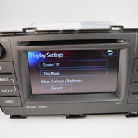 2011-2014 TOYOTA PRIUS GPS NAVIGATION XM RADIO TOUCH SCREEN CD PLAYER 57032
