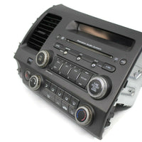 2006-2011 Honda Civic Premium Radio Cd Player Ac Control 39100-SVA-A20