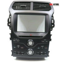 2014-2017 Ford Explorer Radio Face Climate Control Panel DB5T-18A802-ED