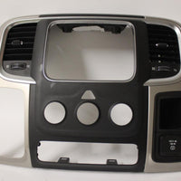 2013-2017 DODGE RAM 1500 RADIO DASH CENTER BEZEL 1VY951X9AC