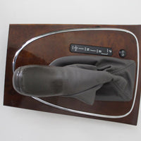 2006-2009 MERCEDES W211 E320  E500 GEAR SHIFTER BEZEL SELECTOR  & BOOT KNOB - BIGGSMOTORING.COM