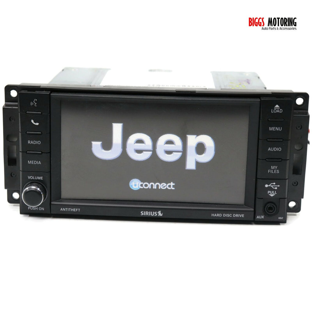 2007-2010 Chrysler Jeep Dodge RBZ MyGig Low Speed Radio P05091168AD