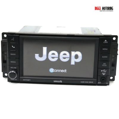 2007-2010 Chrysler Jeep Dodge RBZ MyGig Low Speed Radio P05091168AD