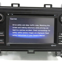 2015-2016 Subaru Legacy Outback Radio Cd Player Touch Screen 86201AL72A