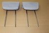 2004-2007 Toyota Highlander 2Nd Row Rear Seat Head Rest  Set Gray Oem - BIGGSMOTORING.COM