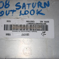 2006-2008 Saturn Outlook Ecu Engine Computer Module 12618767 - BIGGSMOTORING.COM