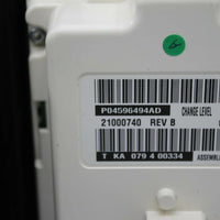 2005-2006 Chrysler 300 Ac Heater Climate CONtrol Bezel 04602418AD - BIGGSMOTORING.COM