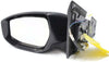 2013-2016 Nissan Sentra Driver Left Side Power Door Mirror Gray 32192