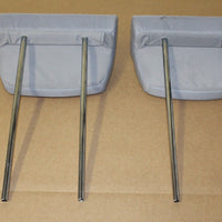 2004-2007 Toyota Highlander 2Nd Row Rear Seat Head Rest  Set Gray Oem - BIGGSMOTORING.COM