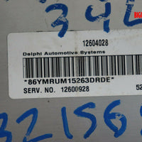 2006-2007 Chevy Equinox Engine Computer Control Module 12604028 - BIGGSMOTORING.COM