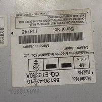 2004-2009 Toyota Prius Jbl Radio Stereo Wma Mp3 Cd Player  86120-47210 - BIGGSMOTORING.COM