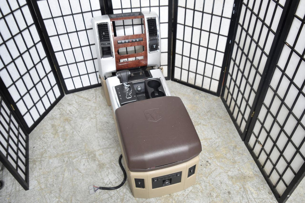 2009-2014 Dodge Ram 1500 Floor Center Console W/ Shifter & Cup Holder