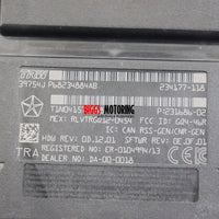 2009-2018 Dodge Ram Keyless Entry Hub Receiver Control Module Oem 68234884Ab