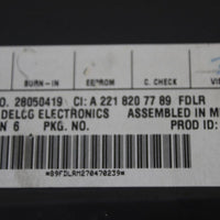 2007  Mercedes Benz S500 S65 Sirius Satellite Radio Module