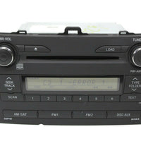 2011-2012 Toyota Corolla AM / FM Radio Stereo Cd Player 86120-12D20