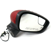 2011-2017 Ford Fiesta Passenger Right Side Power Door Mirror Red