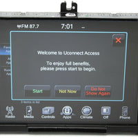 15-17 Jeep Cherokee  Uconnect Radio 8.4''  Display Screen 68238621AF 6514 - BIGGSMOTORING.COM