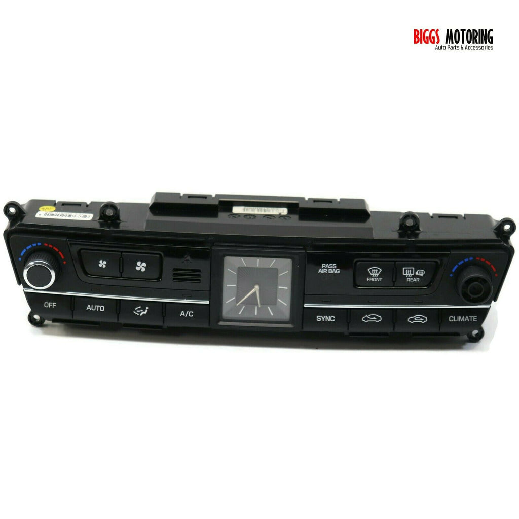2014-2018 Hyundai Genesis G80 Climate Control Unit W/ Clock 97250 B1XXX