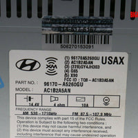 2016-2017 Hyundai Elantra Radio Stereo Bluetooth Mp3 Cd Player 96170-A5260GU