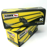 Hawk Ceramic Front + Rear Brake Pads Fits 09+ Nissan R35 GT-R GTR VR38DETT